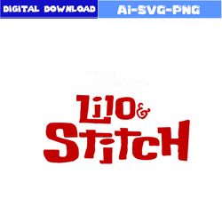 Disney Lilo & Stitch Svg, Lilo And Stitch Svg, Funny Stitch Svg, Stitch Svg, Lilo Svg, Disney Svg, Png Dxf File
