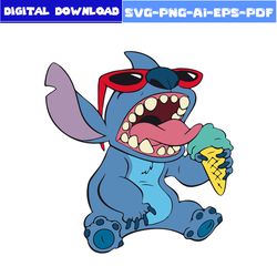 stitch wears sunglasses svg, lilo and stitch svg, funny stitch svg, stitch svg, lilo svg, disney svg, png ai eps file
