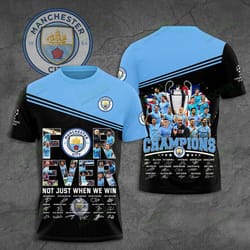 2023_manchester city-3d unisex t-shirt