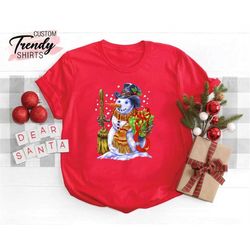 snowman shirt, family christmas shirts, cute tee gift, kids christmas shirts,toddler christmas shirts,girls,boys christm