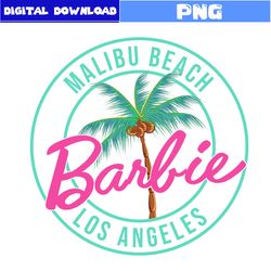 Malibu Beach Los Angeles Png, Barbie Png, Barbie Malibu Png, Barbie Logo Png, Cartoon Png, Png Digital File