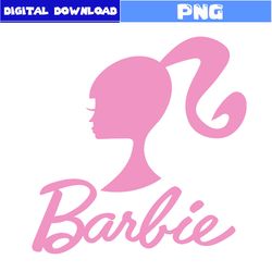 Barbie Pink Logo Png, Barbie Logo Png, Girl Png, Barbie Png, Barbie Malibu Png, Cartoon Png, Png Digital File