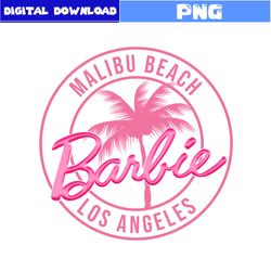 Barbie Beach Png, Barbie Png, Barbie Pink Logo Png, Barbie Logo Png, Girl Png, Cartoon Png, Png Digital File