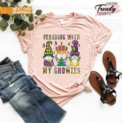 mardi gras gnomies shirt, mardi gras festival shirt, mardi gras gifts, fat tuesday shirt, carnival party shirt, nola shi