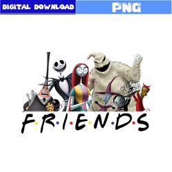 the nightmare before christmas png, the nightmare before christmas friends png, horror character png, halloween png