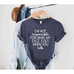 Sarcastic Shirt for Women and Men, Funny Quote Shirt, Funny Gifts for Friend, Humorous Shirts, Funny Saying Shirt, I'm N