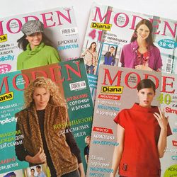 diana moden set 4 magazines 3,5,9,11/2010 russian language