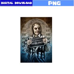 Beetlejuice Png, Horror Png, Horror Movies Png, Horror Movies Character Png, Halloween Png, Png Digital File