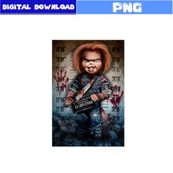 Child's Play Png, Chucky Doll Png, Chucky Png, Horror Png, Horror Character Png, Halloween Png, Png Digital File
