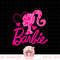 Barbie Black Heart Logo Crew Neck png, sublimation - Classic Fit, Short Sleeve, Cotton-Polyester Blend copy.jpg