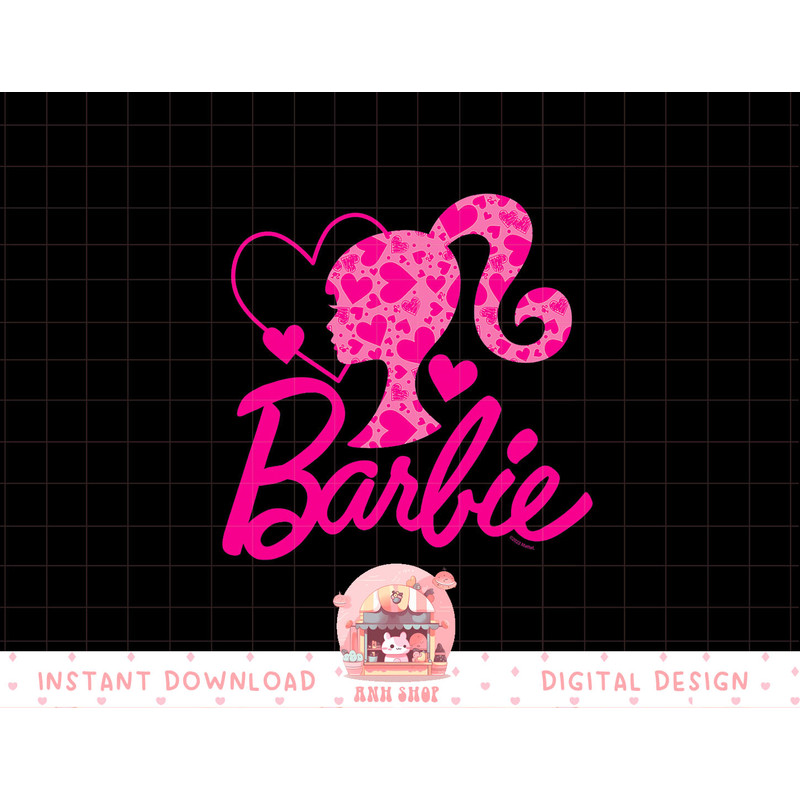 Barbie Black Heart Logo Crew Neck png, sublimation - Classic Fit, Short Sleeve, Cotton-Polyester Blend copy.jpg