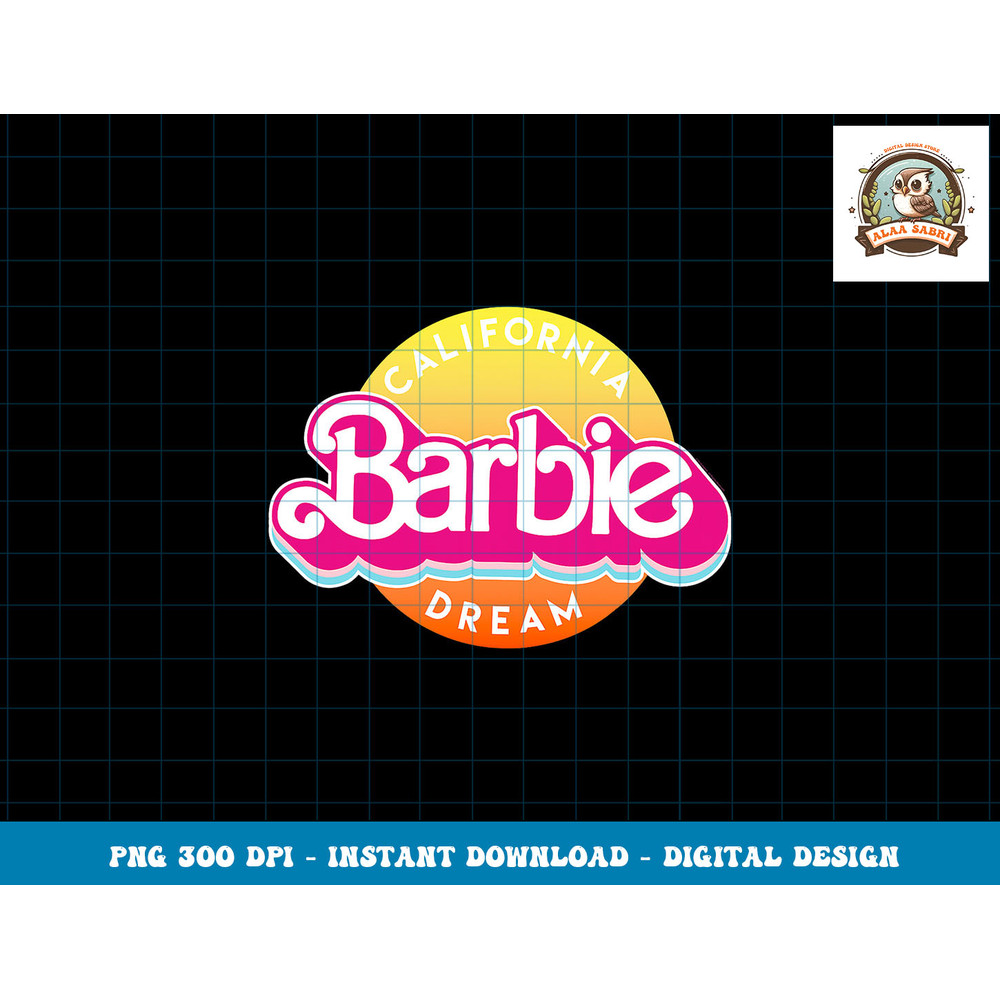 Barbie California Dream png, sublimation copy.jpg