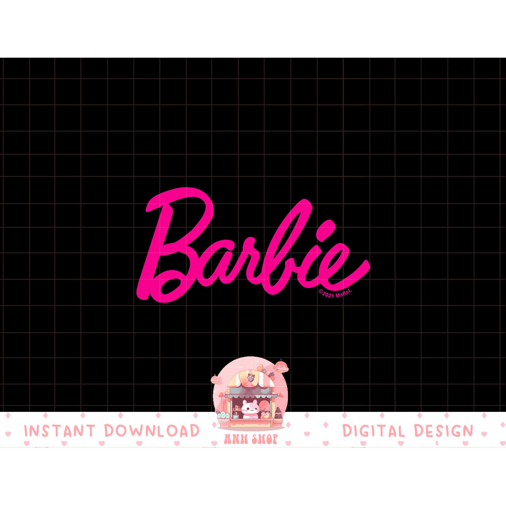 Barbie Classic Pink Logo png, sublimation (1) copy.jpg