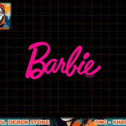 barbie classic pink logo png, sublimation (1) copy