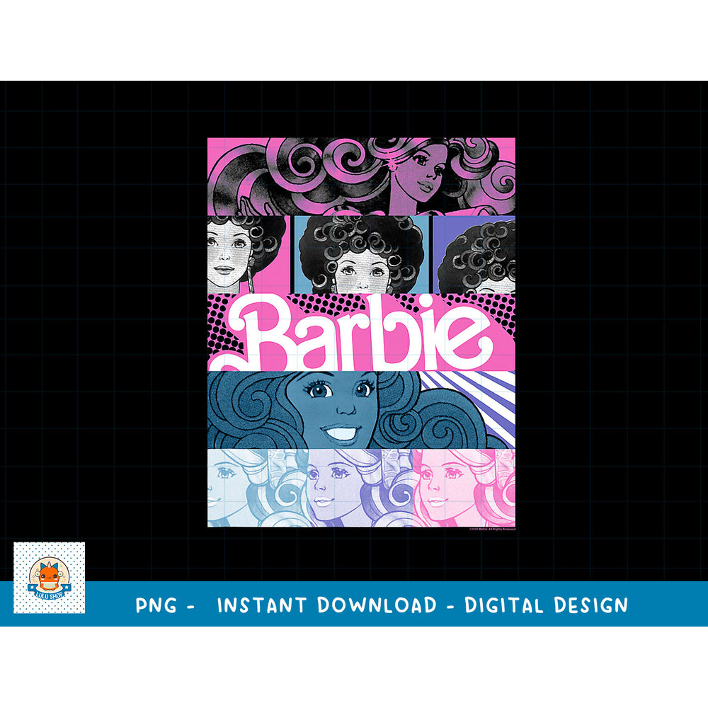 Barbie Comic Barbie Art png, sublimation copy.jpg