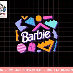 barbie dollhouse shapes logo png, sublimation copy