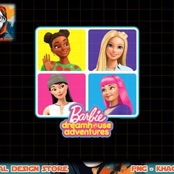barbie dreamhouse adventures 4 square dreamhouse png, sublimation copy