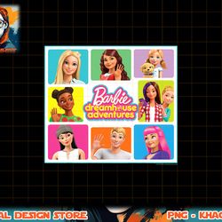 barbie dreamhouse adventures 9 square dreamhouse png, sublimation copy