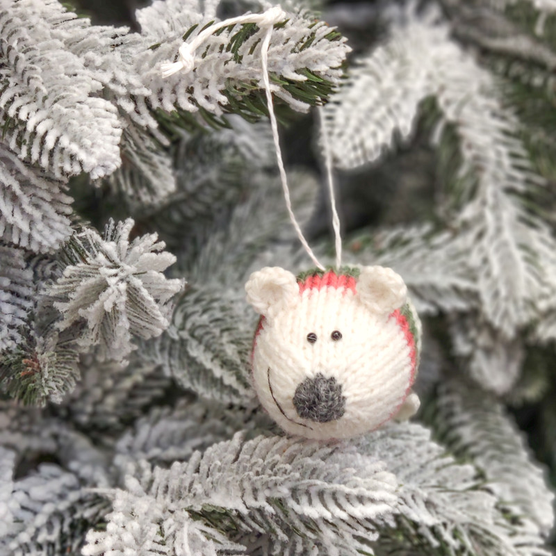 3 Christmas tree mouse knitting pattern, stuffed mouse toy 08.jpg
