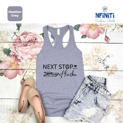 alaska cruise tank top, alaska trip raceback, alaska travel matching raceback, alaska cruise squad gift tank top, next s