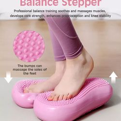 Aerobic exercise balance training foot massage pedal air inflatable stepper(US Customers)