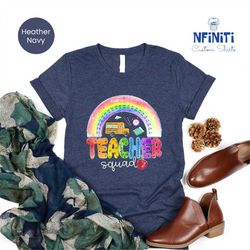 teacher team shirt, teacher squad shirt, teacher t-shirt, school teacher tee, teacher life shirt, teacher shirts, teache