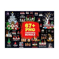 67 gnomes christmas png bundle, christmas png, gnomes png, xmas sublimation