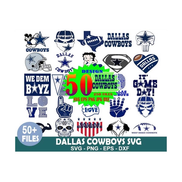 Dallas Cowboys SVG, Dallas Cowboys SVG Bundle, Nfl Team Logo - Inspire ...
