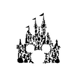 disney mickey mouse castle svg, disney svg, disneyland svg, mickey svg, mickey head svg, castle svg, disney castle svg,