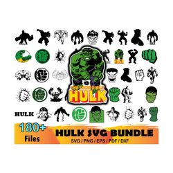 180 hulk svg bundle, marvel svg, avengers svg, super hero svg