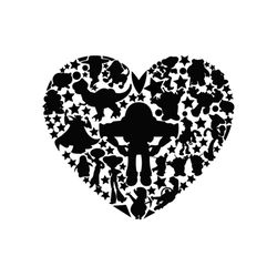 toy story heart svg, disney svg, toy story svg, toy story lovers, heart svg, disney heart svg, toy story gifts, woody sv