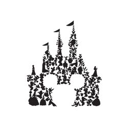 disney mickey mouse castle svg, disney svg, disneyland svg, mickey svg, mickey head svg, castle svg, disney castle svg,