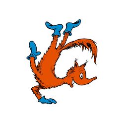 dancing fox svg, dr seuss svg, fox svg, cat in the hat svg, dr seuss gifts, dr seuss shirt, thing 1 thing 2 svg, dr seus