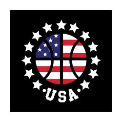 usa basketball flag svg, independence svg, sport svg, july 4th basketball, basketball flag svg, basketball svg, july 4th