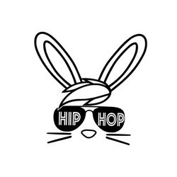 hip hop cool bunny svg, easter svg, trending svg, rabbit svg, bunny rabbit svg, hip hop svg, hip hop bunny svg, cool bun