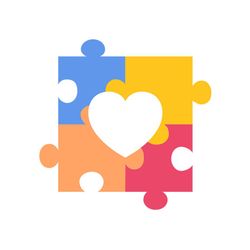 autism svg, puzzle svg, autism clipart, puzzle piece svg heart svg, awareness svg, ribbon svg, eps, png, dxf, pdf svg fo