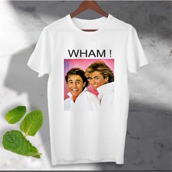 george michael wham t-shirt poster t-shirt ideal gift t shirt unisex