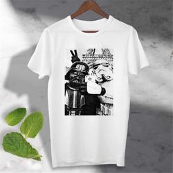 selfie star wars stormtrooper t-shirt ideal gift