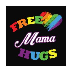free mama hugs svg files for silhouette, files for cricut, svg, dxf, eps, png instant download