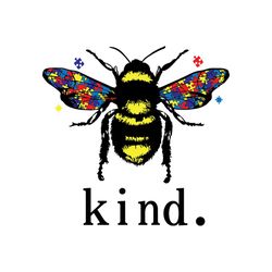 bee kind svg files for silhouette, files for cricut, svg, dxf, eps, png instant download