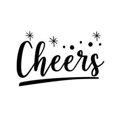 cheers svg files for silhouette, files for cricut, svg, dxf, eps, png instant download