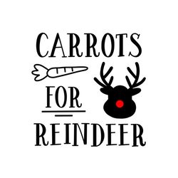 carrots for reindeer svg files for silhouette, files for cricut, svg, dxf, eps, png instant download