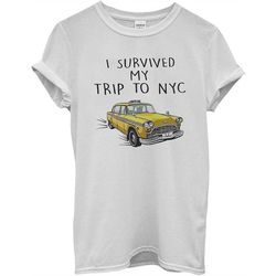 i survived my trip to nyc t shirt spider man no way home t-shirt ideal gift