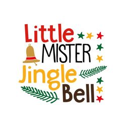 little mister jingle bell svg files for silhouette, files for cricut, svg, dxf, eps, png instant download