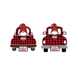 valentines old truck svg files for silhouette, files for cricut, svg, dxf, eps, png instant download