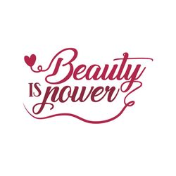 beauty is power svg, girl power, svg files for silhouette, files for cricut, svg, dxf, eps, png instant download