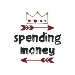 spending money svg files for silhouette, files for cricut, svg, dxf, eps, png instant download