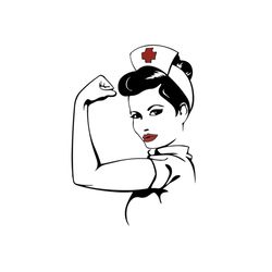 nurse mom, svg files for silhouette, files for cricut, svg, dxf, eps, png instant download