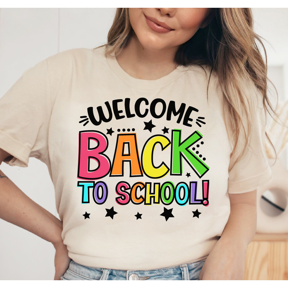 Back to School Teacher Shirts, Back to School Shirt, First Day of School Teacher Shirt, Kindergarten Teacher First Grade 2nd Grade Tee - 2.jpg
