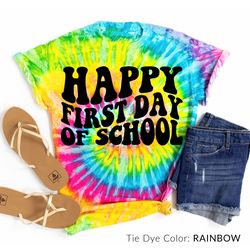 back to school teacher shirts, happy first day of school, kindergarten teacher shirt first grade 2nd grade teacher back